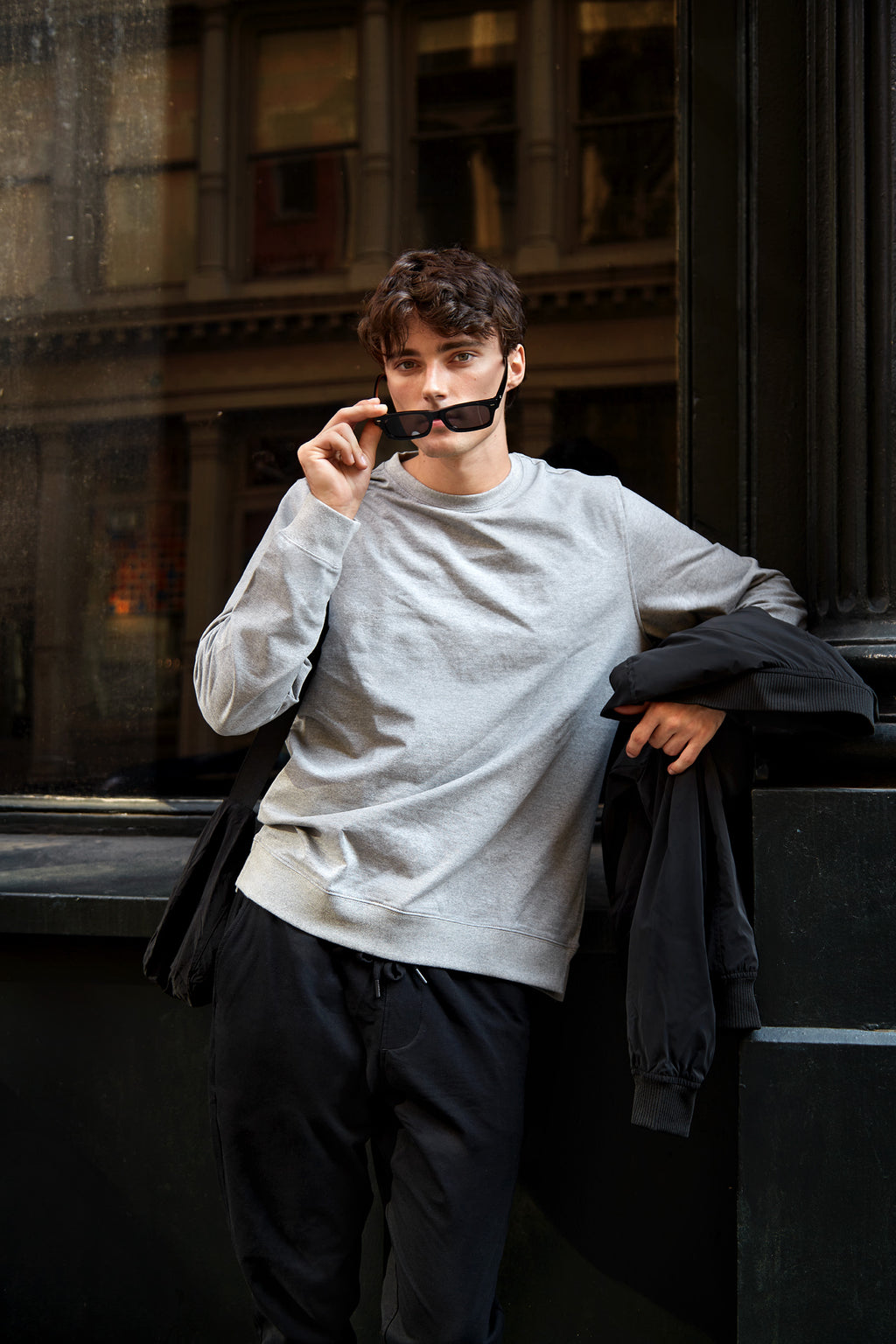 AYA Classic Heather Grey Sweatshirt