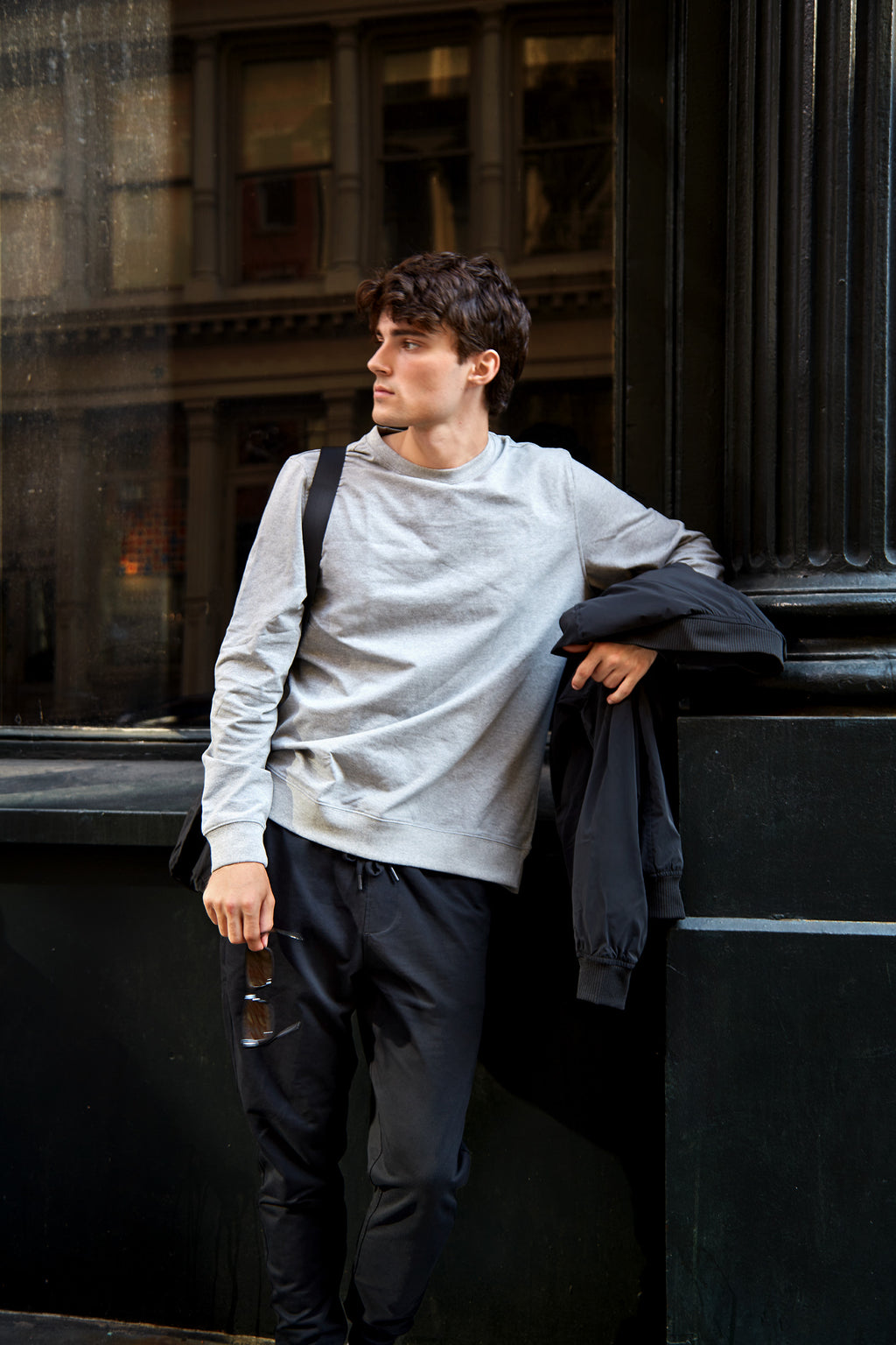 AYA Classic Heather Grey Sweatshirt