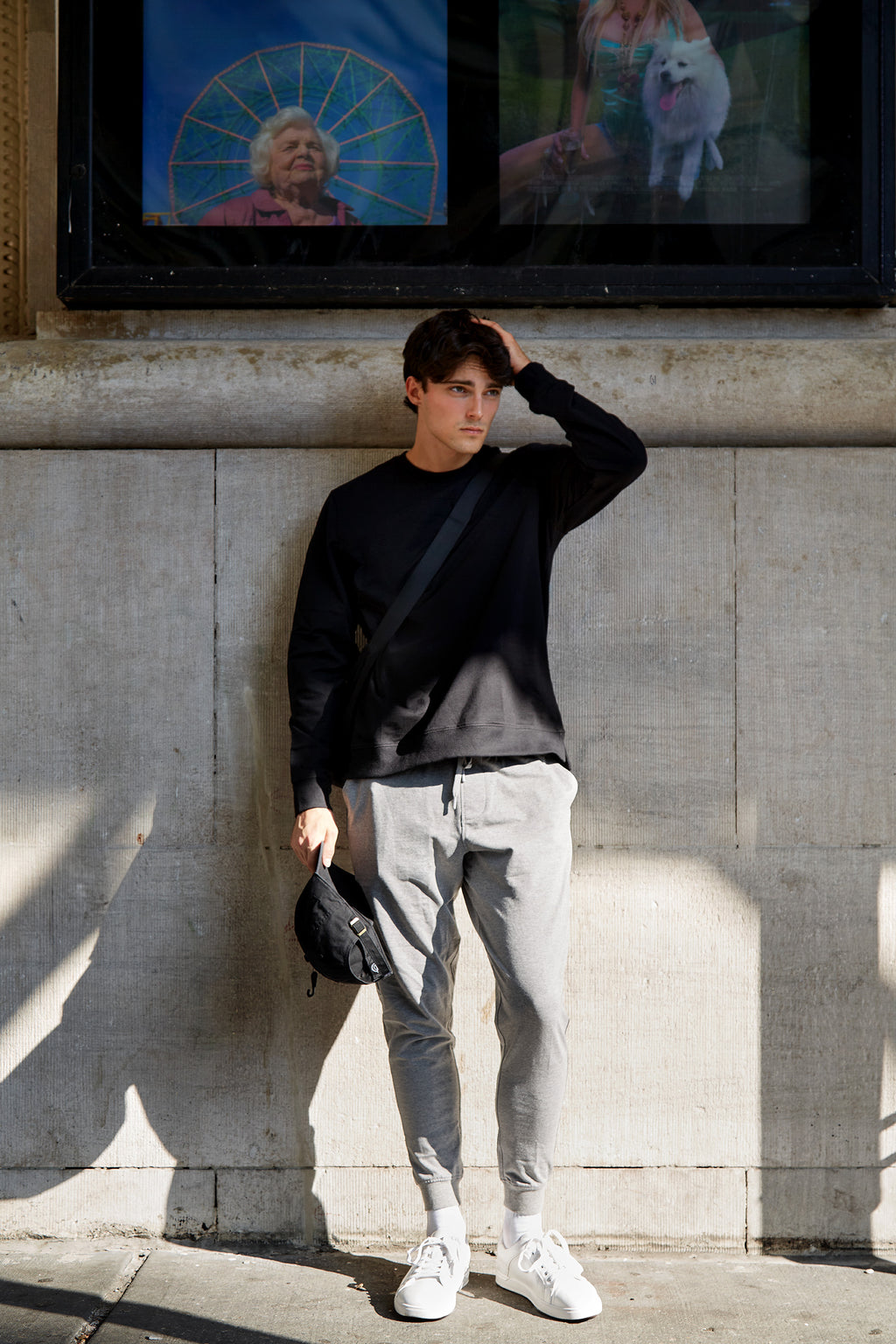 AYA Classic Black Sweatshirt