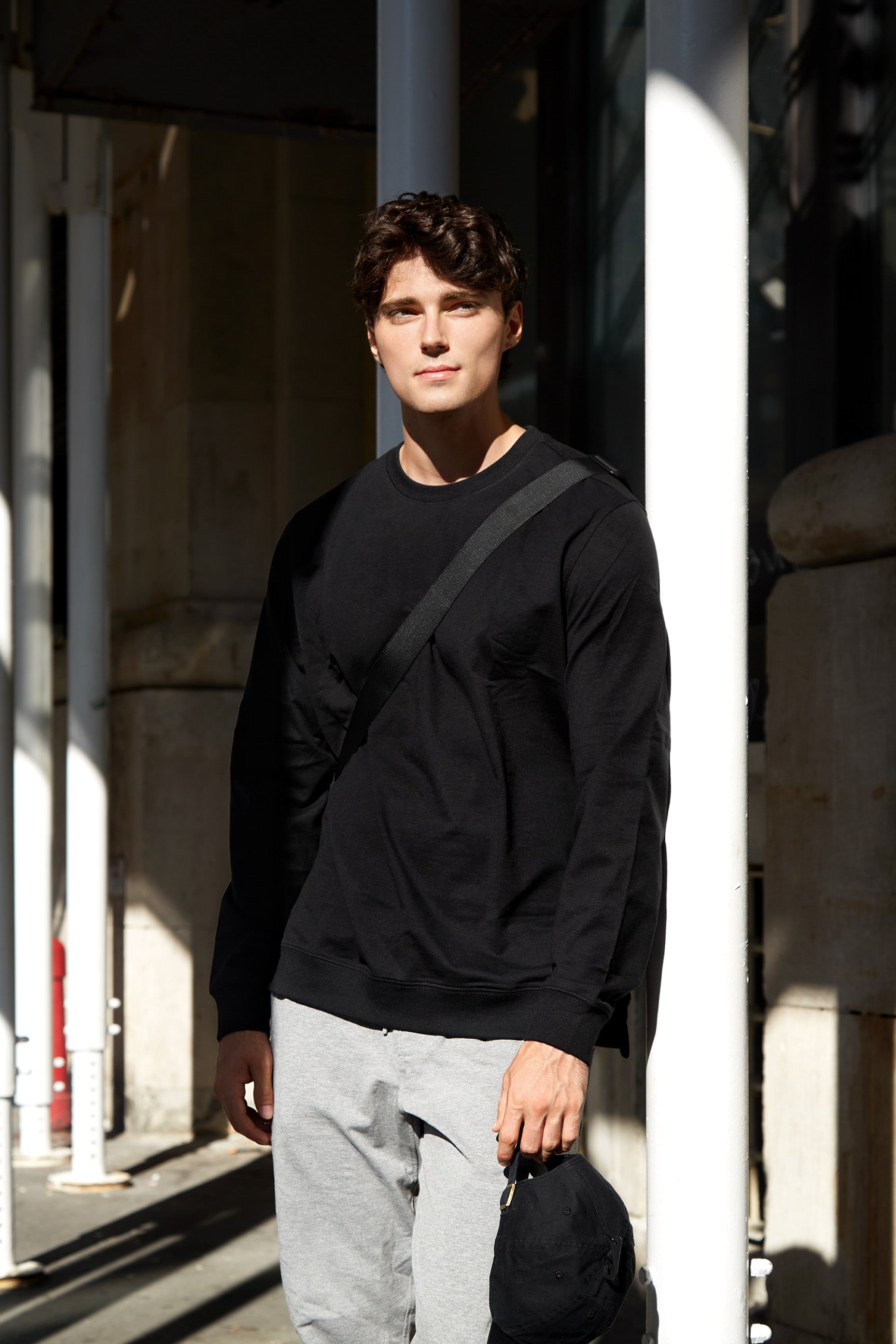 AYA Classic Black Sweatshirt