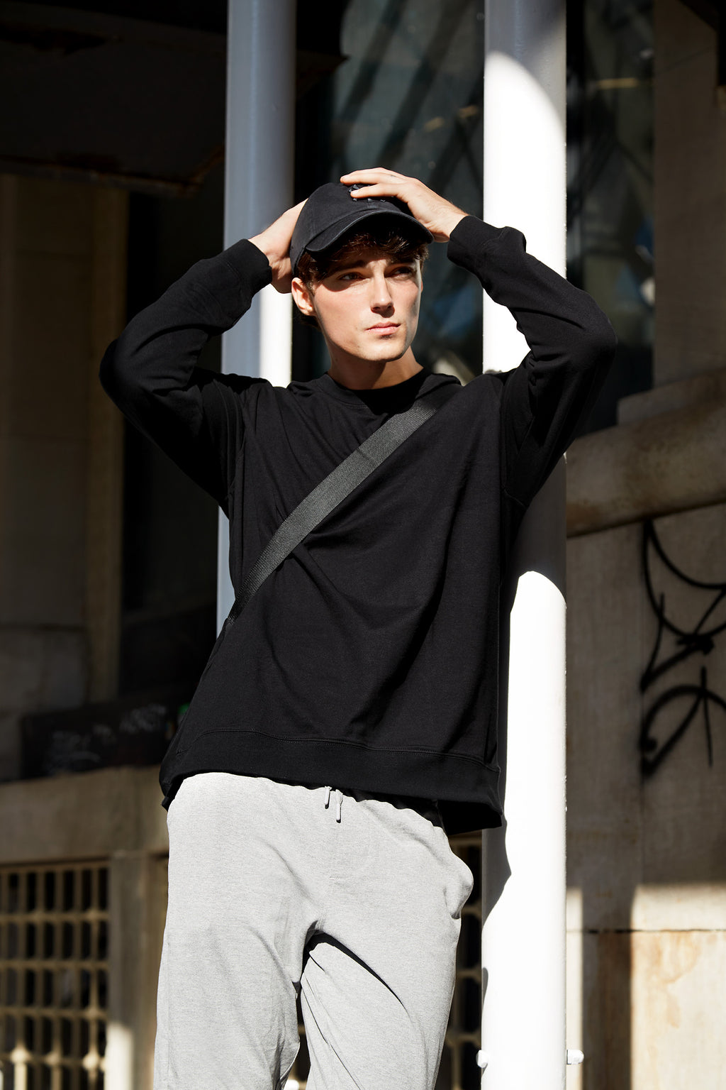 AYA Classic Black Sweatshirt