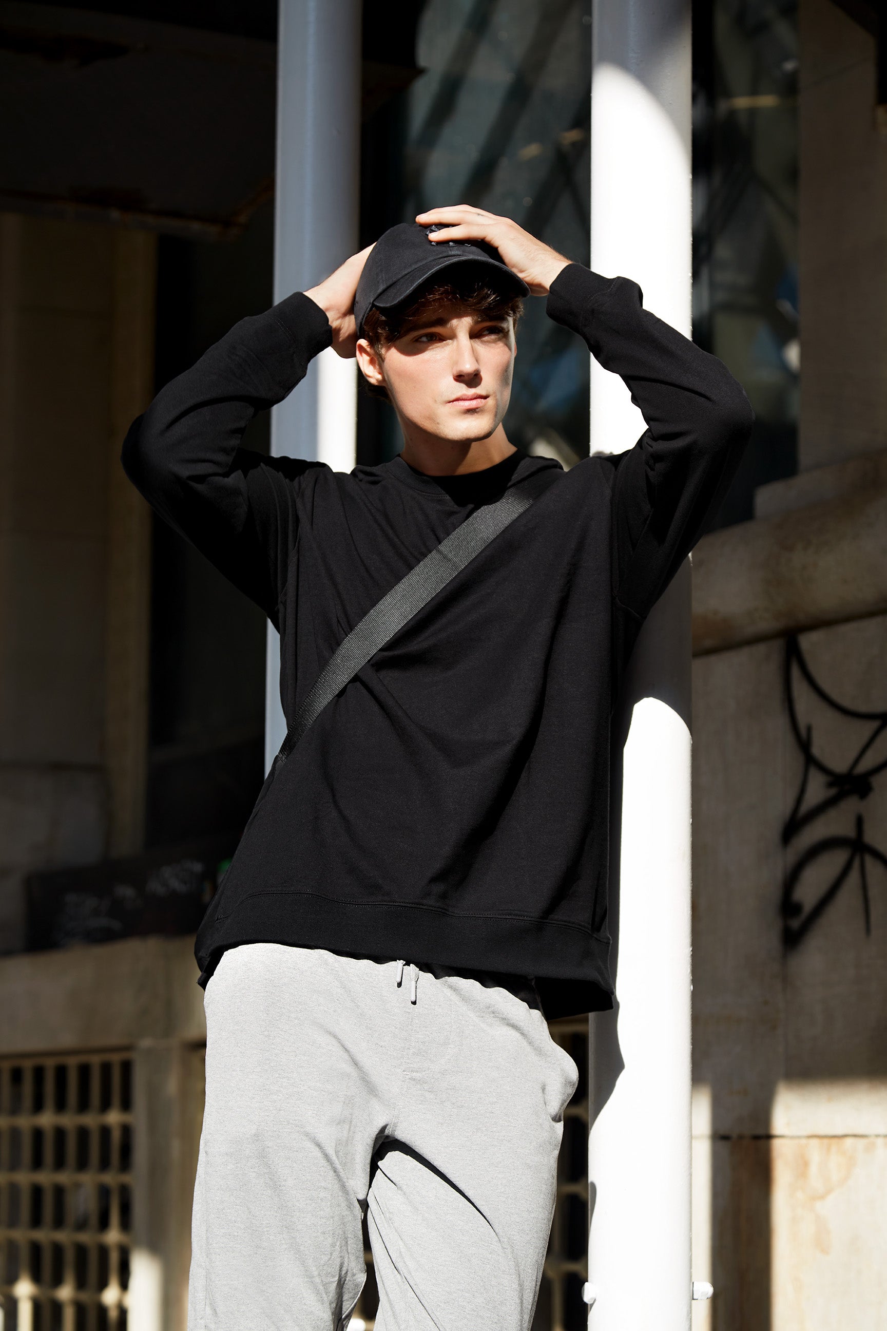 AYA Classic Black Sweatshirt