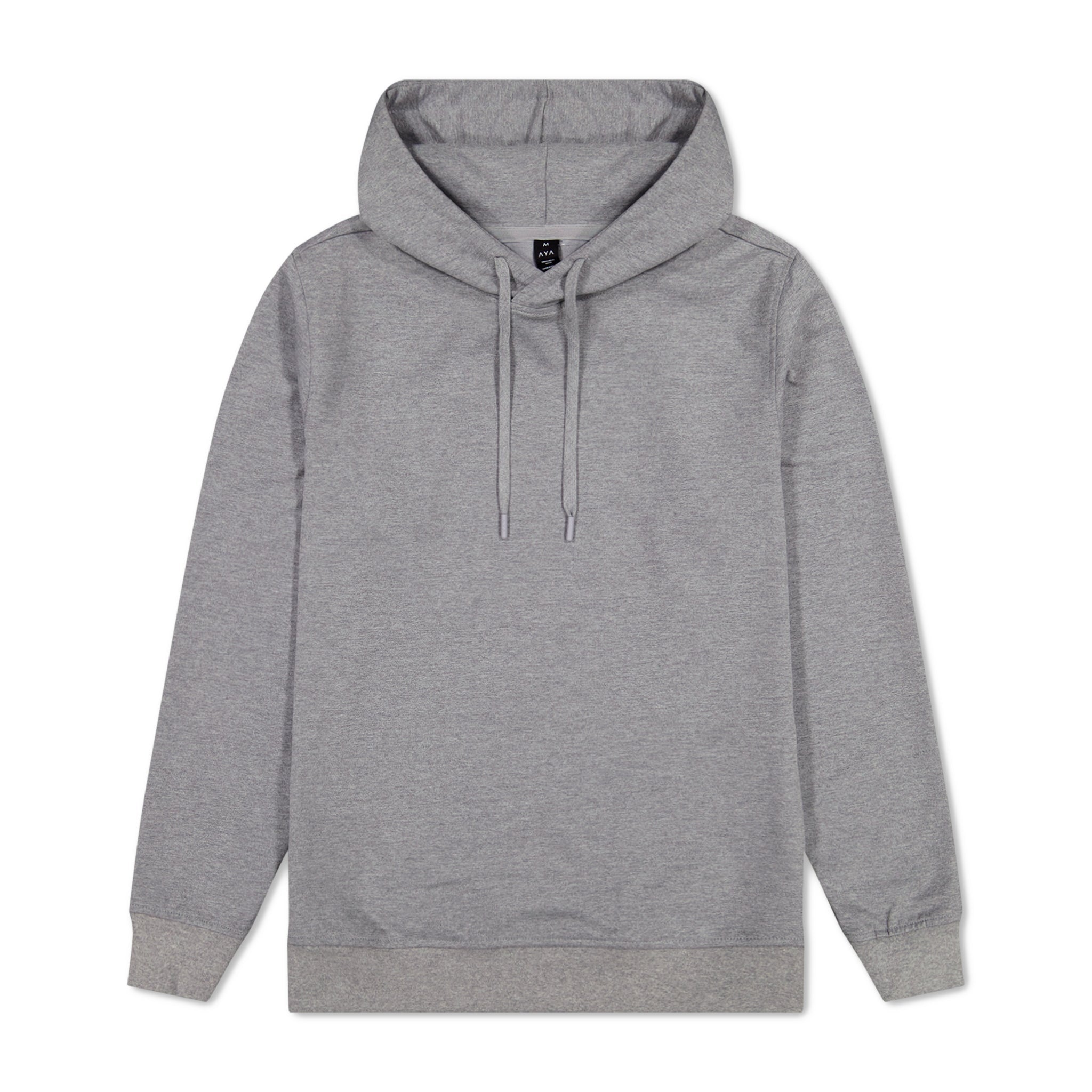 Gray hoodie on a white background