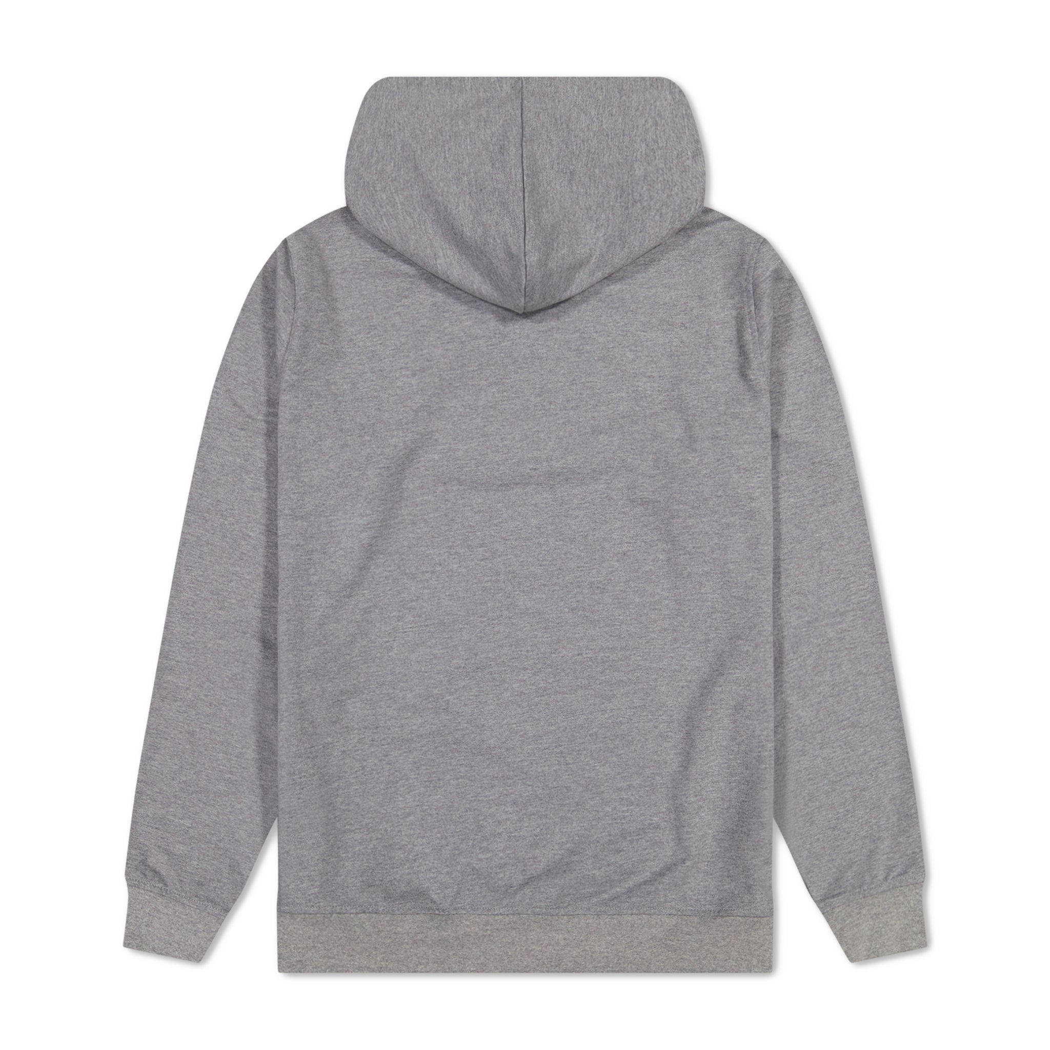 Gray hoodie on a white background
