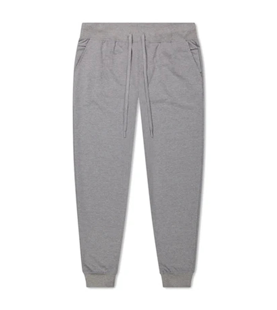Gray sweatpants on a white background