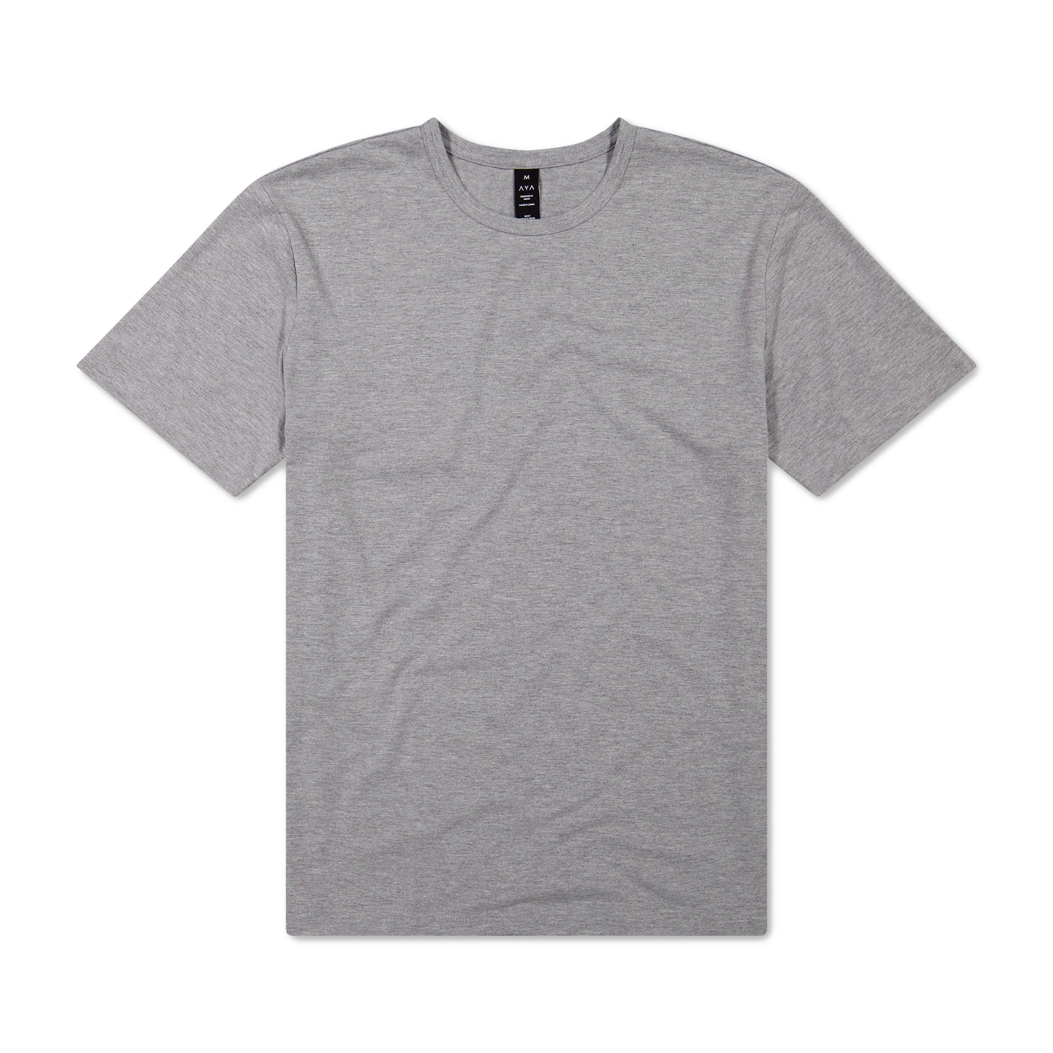 Gray t-shirt on a white background